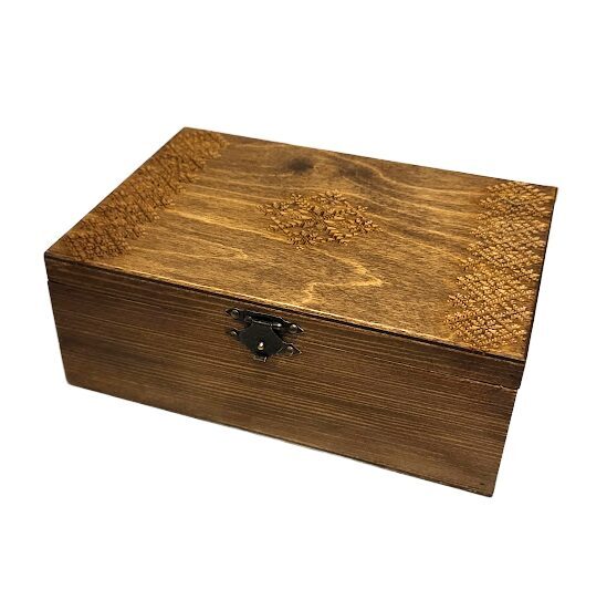 Exclusive wooden box "Power symbol" 421401 