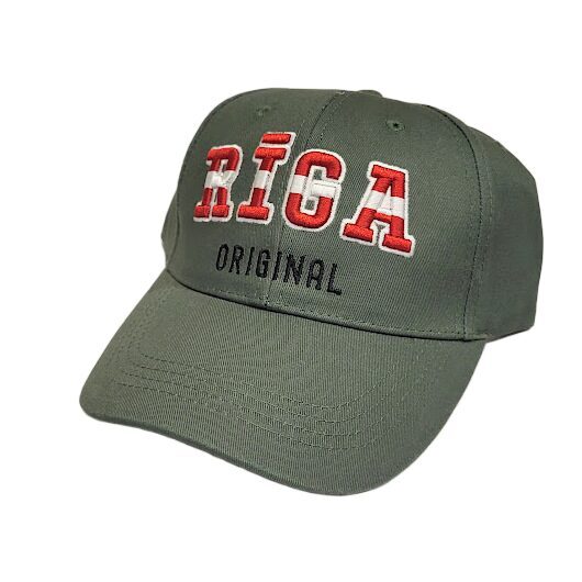 Бейсболка "Rīga Original" (цвет хаки) 