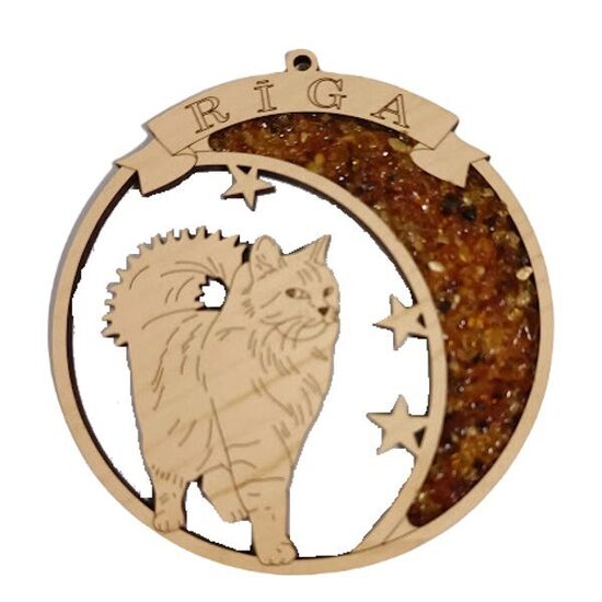 Деревянный витраж с янтарём 671311