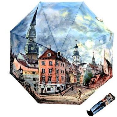Зонт «Старая Рига» – полуавтомат