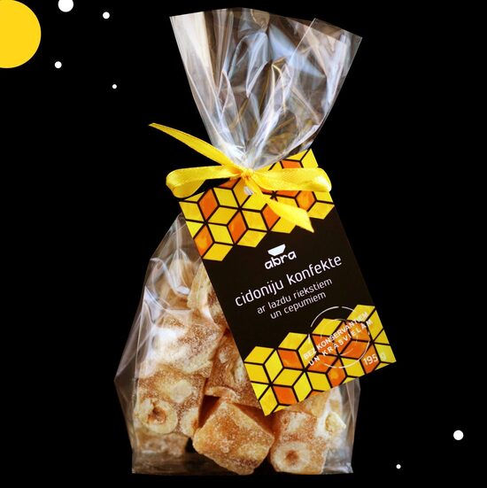 Quince marmalade candies with hazelnuts and cookies 195g