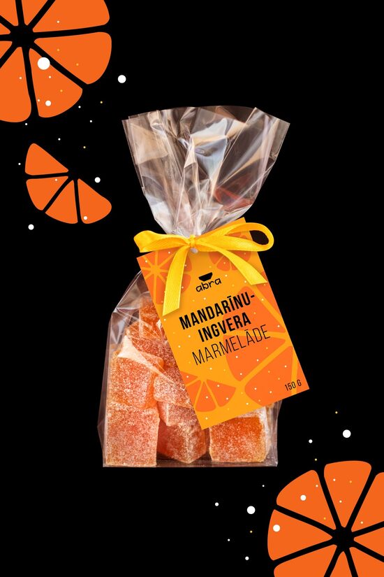 Mandarin-ginger marmalade, 150 g