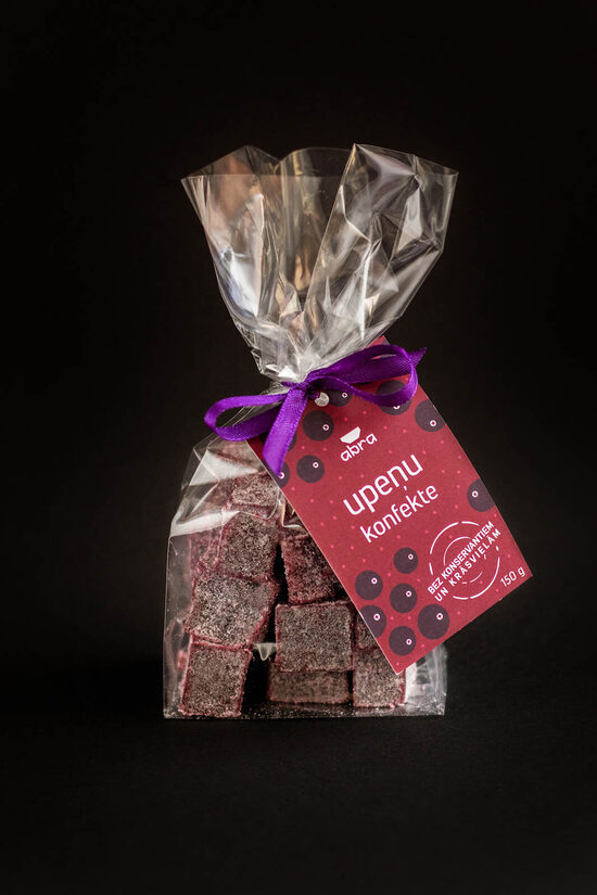 Blackcurrant marmalade candies 150g