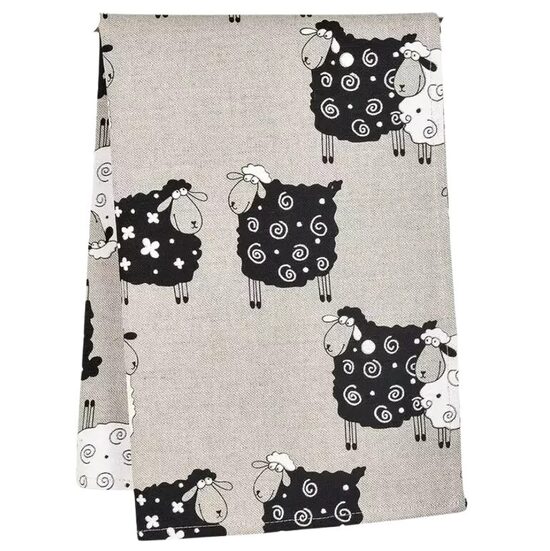 Kitchen towel with print Sheep