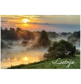 Atklātne / Postcard / Открытка "Latvija" Nr.D18356