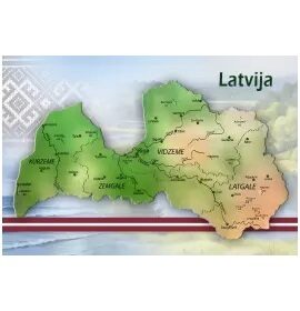 Atklātne / Postcard / Открытка "Latvija" Nr.26392 