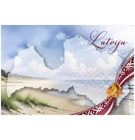 Atklātne / Postcard / Открытка "Latvija" Nr.26393