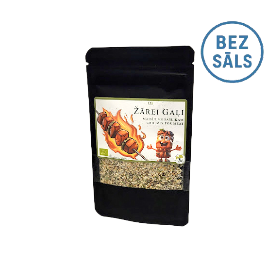 Spice mix for shashlik “Žārei Gaļi” without salt, 20 gr BIO