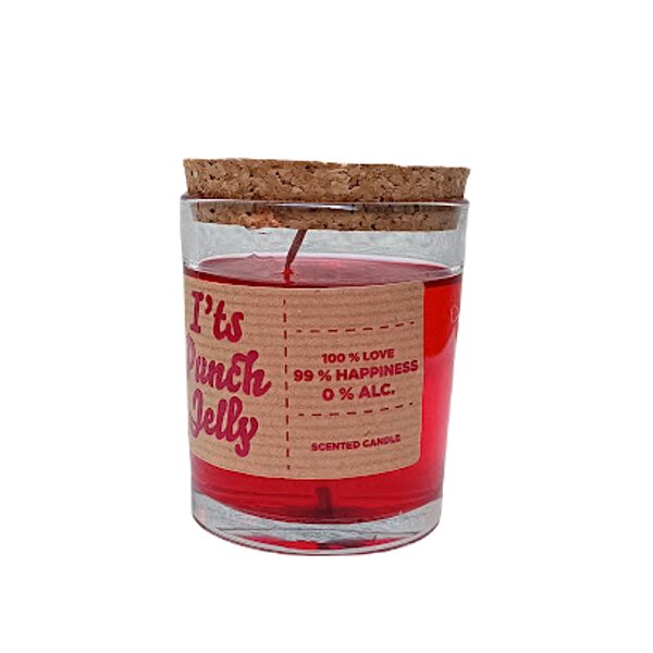 Jelly candle - Cranberry