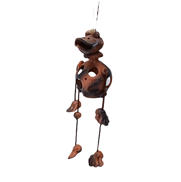 Frog - candlestick/wind chime (small)