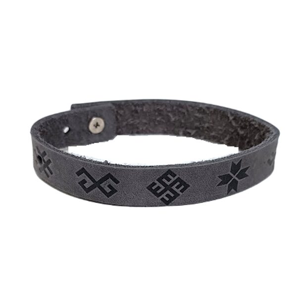 Bracelet with Latvian symbols