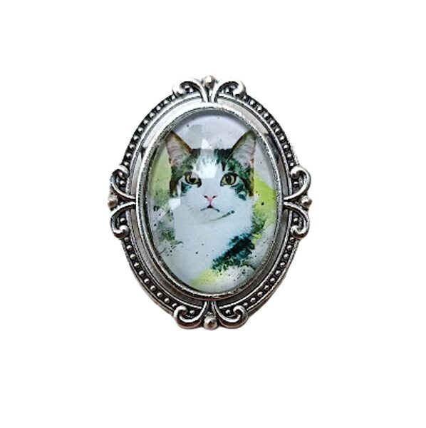 Брошь из коллекции Cat