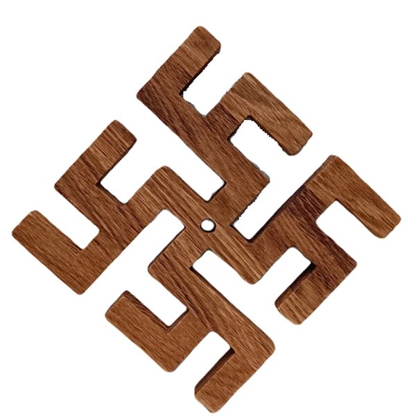 Wooden sign Fire Cross 