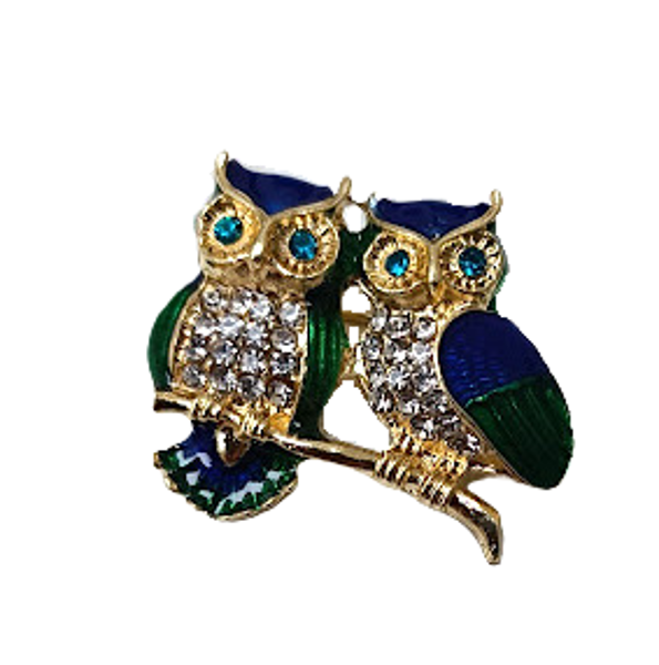 Brooch Owls