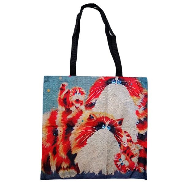 Maisiņš iepirkumiem no kolekcijas Kaķi mākslā