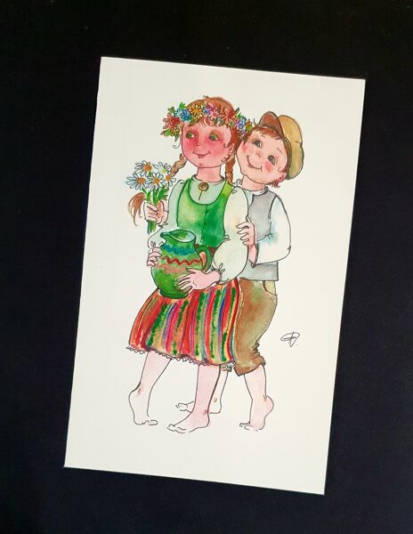 Apsveikuma katīte PP108