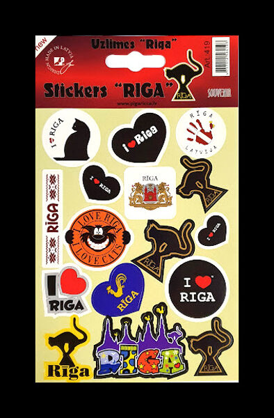 Sticker set "Riga"