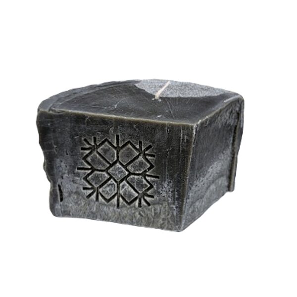 Large Split Wood Block Candle (Sandalwood scent)