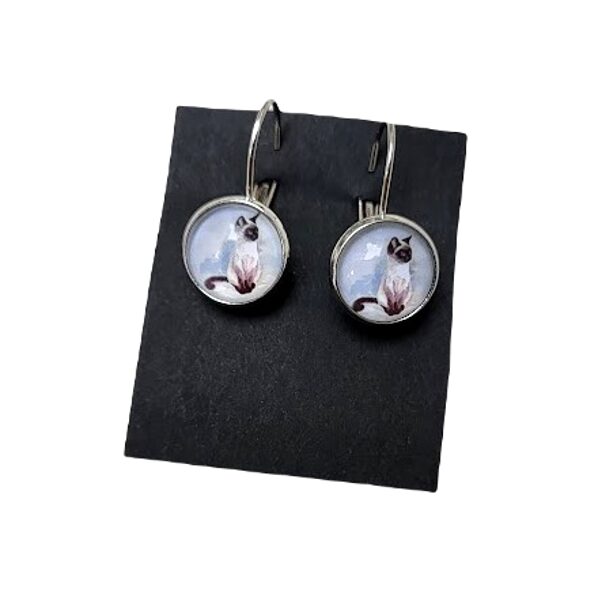 Earrings from the "Cats" collection