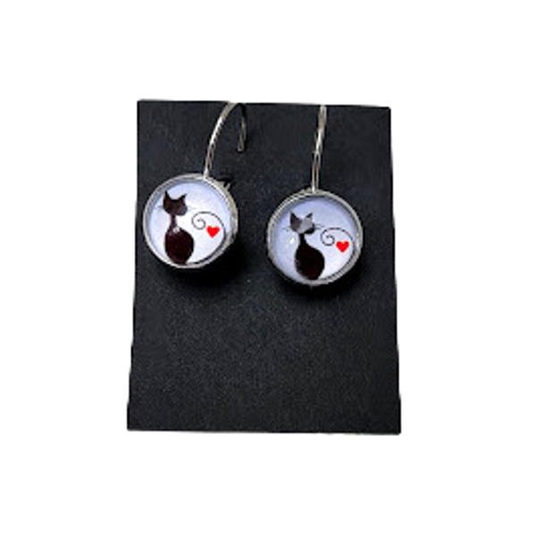 Earrings from the "Cats" collection