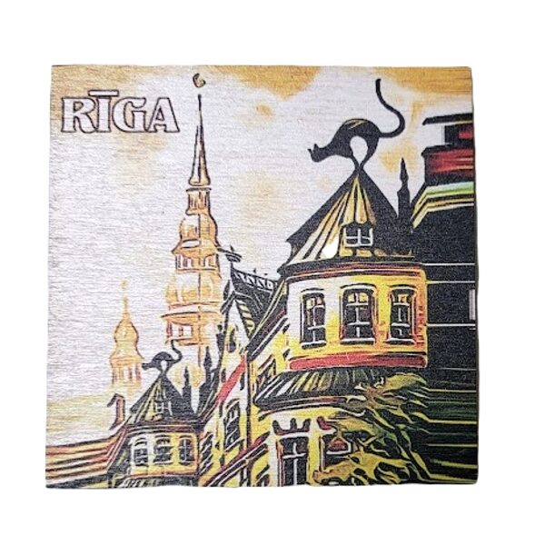 Wooden coaster 679402