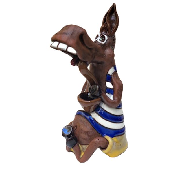 Керамический подсвечник - Лошадь