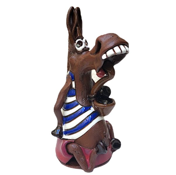 Keramikas svečturis - Zirgs