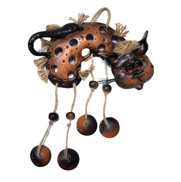 Ceramic figure - panno Cat