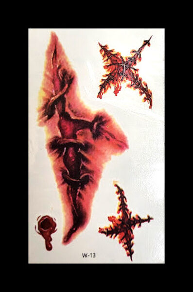 Temporary tattoo Halloween