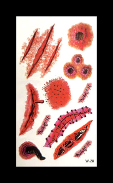 Temporary tattoo Halloween