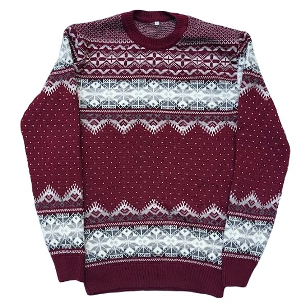 Sweater Auseklis (burgundy)