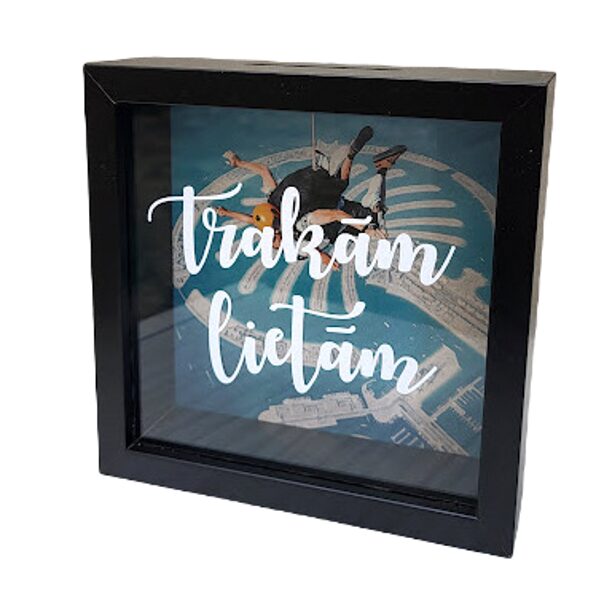 Wooden savings bank 1850128