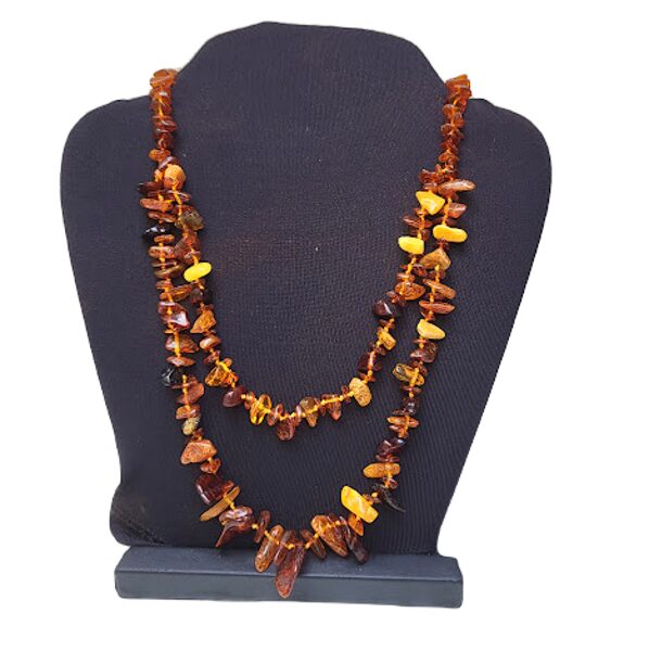 Amber beads double 12015302