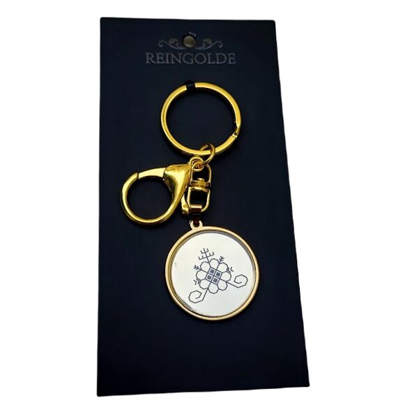 Key/bag charm with plexiglass - Security signs