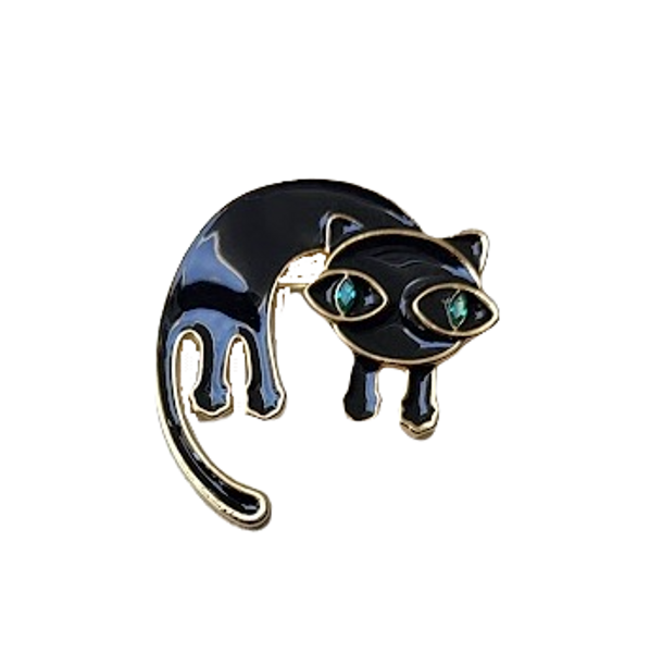 Brooch - Cat