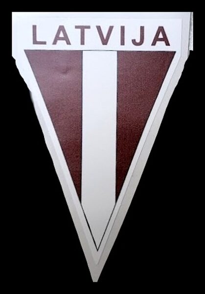 Наклейка Латвия 543009