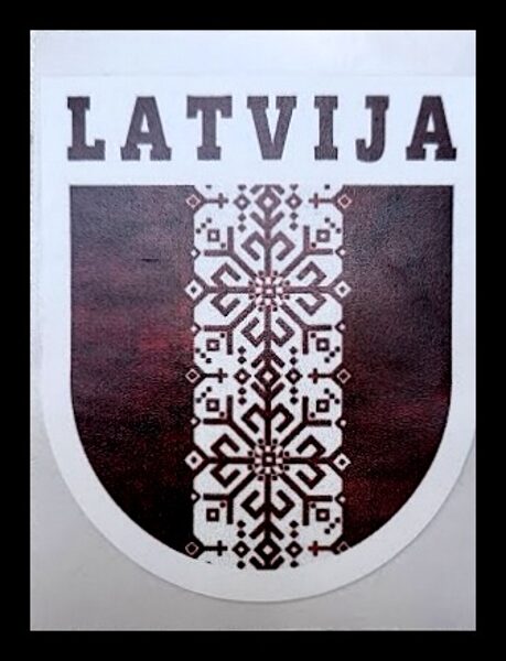Наклейка Латвия 543010