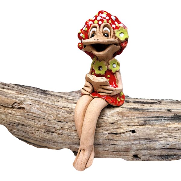 Ceramic figure Frog 280109