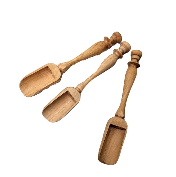 Wooden spoon spices - scoop
