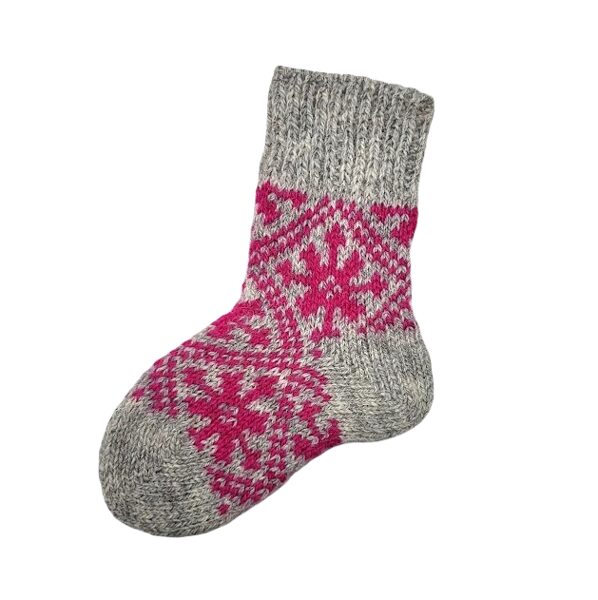 Вязаные шерстяные носки 13см / 1653202