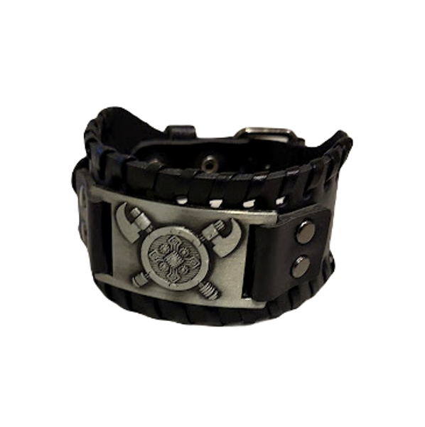 Bracelet with metal plate KR1