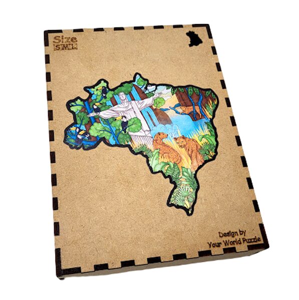 Koka puzle lielā - Brazīlija