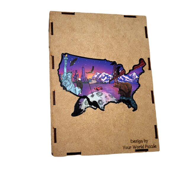 Koka puzle lielā - Amerika