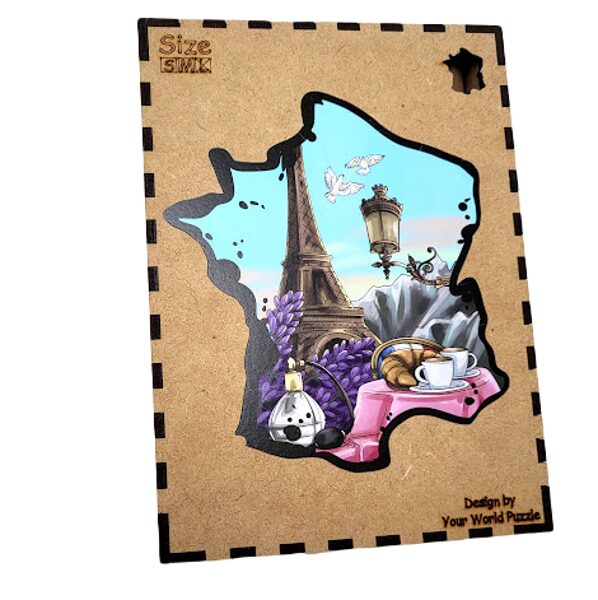 Koka puzle lielā - Francija