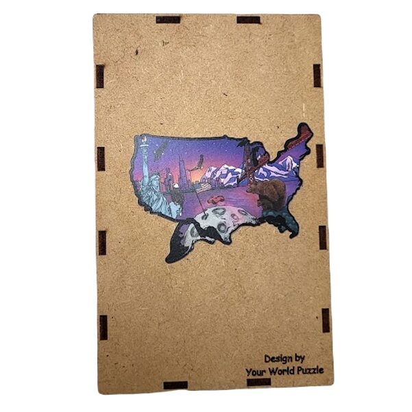 Koka puzle mazā - Amerika