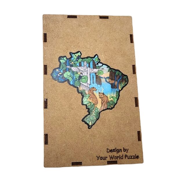 Koka puzle mazā - Brazīlija