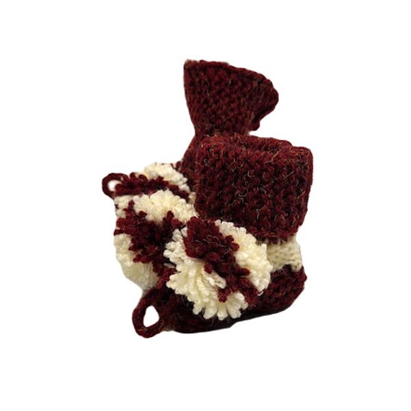 Вязаные пинетки детские