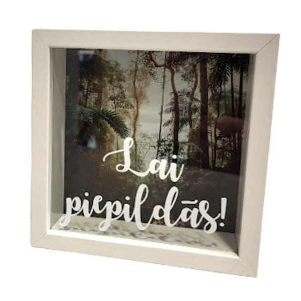 Wooden savings bank 1850119