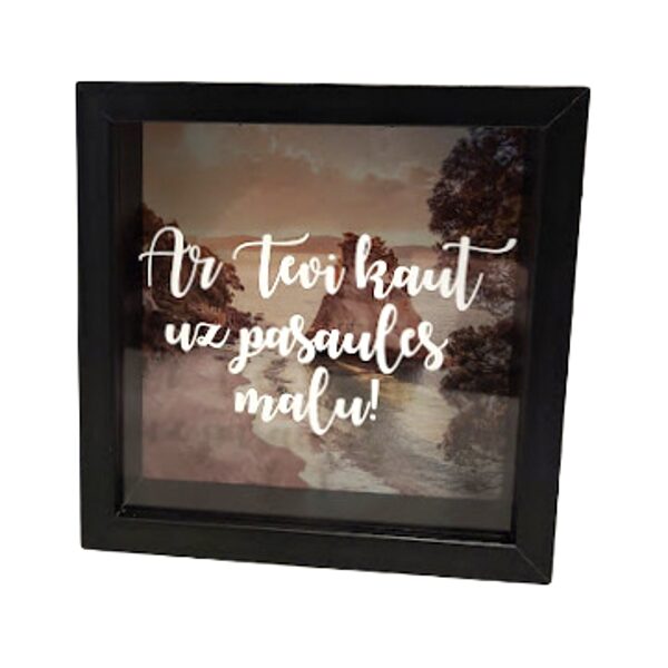 Wooden savings bank 1850131