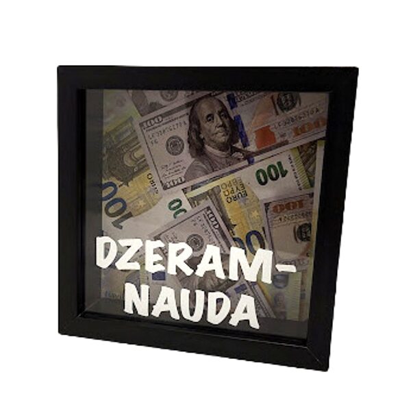 Koka krājkase - Dzeramnauda